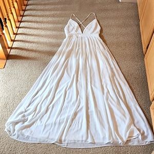 White Maxi dress